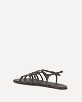 Petal Anagram Sandals - BROWN | Base Blu