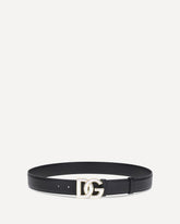 Cintura in pelle - NERO | Base Blu