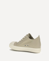 Leather Sneakers - BEIGE | Base Blu