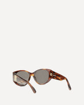 Occhiali da Sole logati - MARRONE | Base Blu