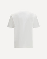 Cotton Print T-shirt - WHITE | Base Blu