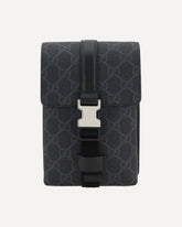 Logoed Shoulder Bag -  Base Blu