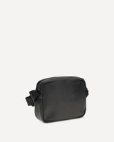 Messenger Pebble medium Shoulder Bag - BLACK | Base Blu