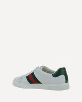 Leather Sneakers - WHITE | Base Blu