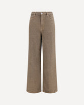 Lari Neppy denim Jeans - BROWN | Base Blu