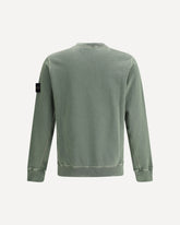 Logoed Sweatshirt - GREEN | Base Blu
