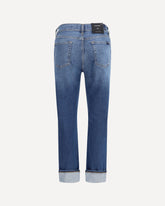 Relaxed Skinny Jeans - BLUE | Base Blu