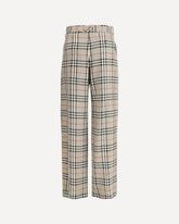 Check Archive Pants - BEIGE | Base Blu