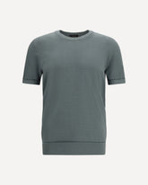 Crew-neck T-shirt - GREEN | Base Blu
