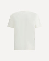 T-shirt in cotone - CREMA  | Base Blu