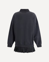 Swatshirt Dress - BLACK | Base Blu