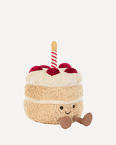 Amuseables Birthday Cake Plush Toy - BEIGE | Base Blu