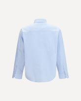 Camicia Boxy a maniche lunghe - AZZURRO | Base Blu
