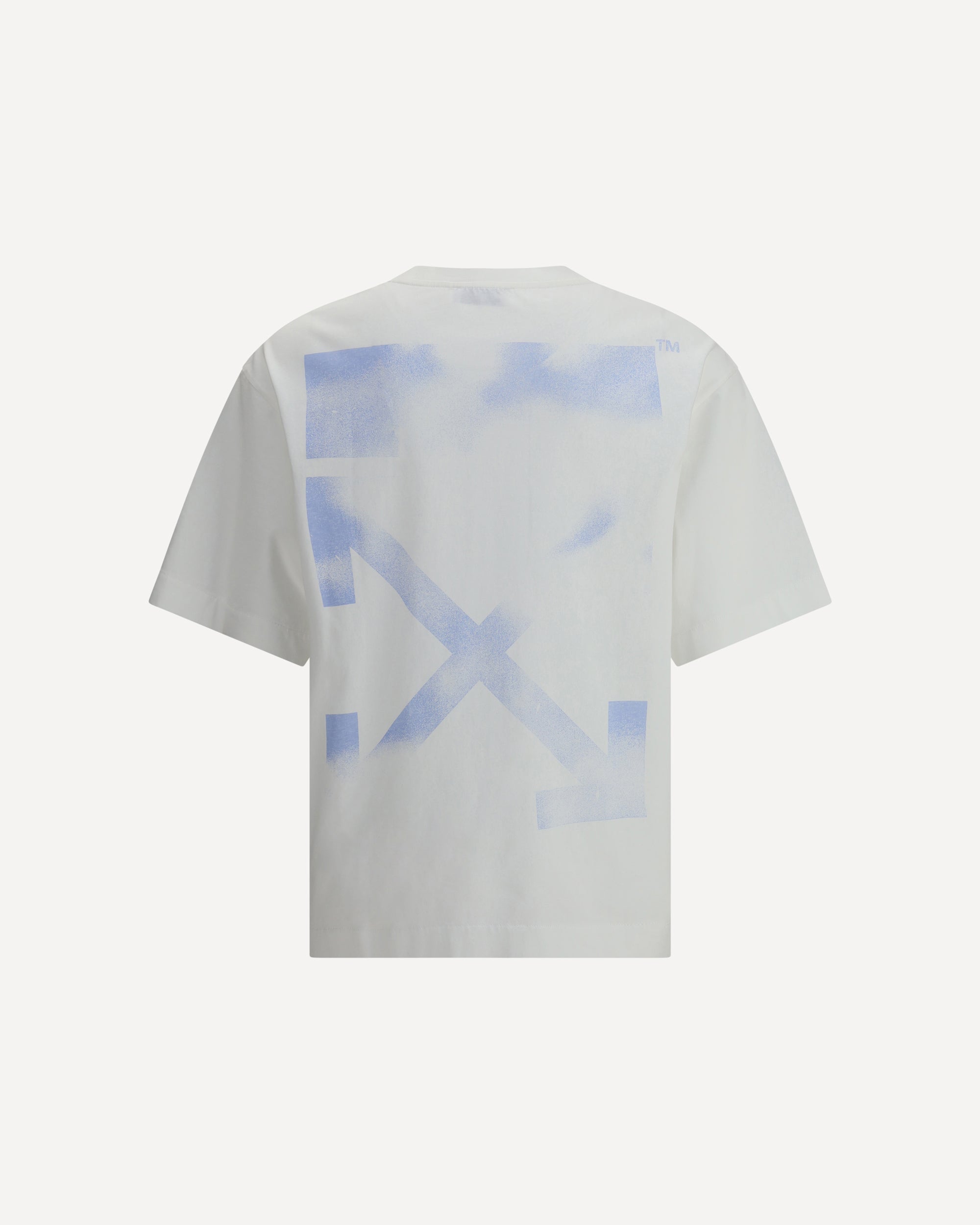 OFF-WHITE Stencil Arrow Skate Logo T-Shirt WHITE | Base Blu