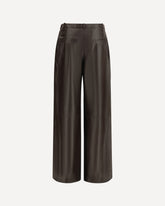 Leather Pants - BROWN | Base Blu