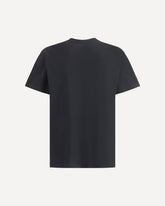 Letter Flock T-Shirt - BLACK | Base Blu