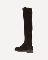 5050 Gisele suede knee-high Boots - BROWN | Base Blu
