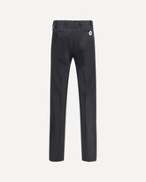 Pantaloni in lana vergine  - GRIGIO | Base Blu