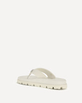 Infradito con logo - BIANCO | Base Blu