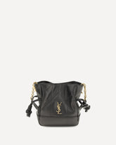 Pochette Jamie mini in pelle  - NERO | Base Blu