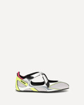 Floor 01 Ballerinas - SILVER | Base Blu