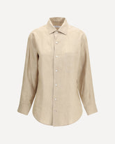 Linen Shirt - BEIGE | Base Blu
