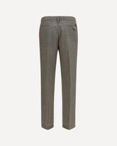 Tailored wool Pants - BROWN | Base Blu