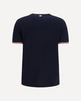 T-shirt in misto lana - BLU | Base Blu