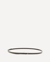 Rhombe leather Belt - BROWN | Base Blu