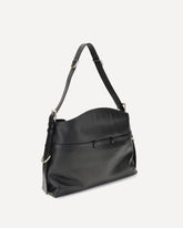 Voyou Shoulder Bag medium - BLACK | Base Blu
