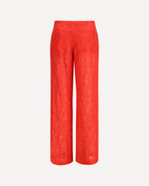 Sheer Trousers - RED | Base Blu