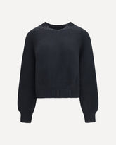 Cain cashmere Sweater - BLACK | Base Blu