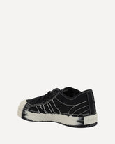 Canvas Sneakers - BLACK | Base Blu