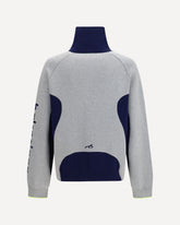 Bodys zip knit Sweater - GREY | Base Blu