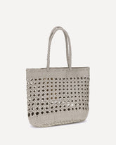 Eclipse Cannage Tote Bag - GREY | Base Blu