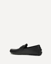 Web Driver Loafers - BLACK | Base Blu