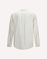 Elia silk Shirt - WHITE | Base Blu