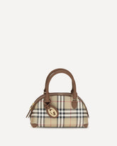 Mini Primrose Top Handle Bag - BEIGE | Base Blu