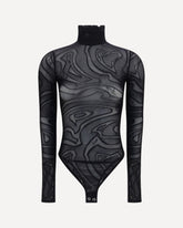 Jacquard velvet Body - BLACK | Base Blu