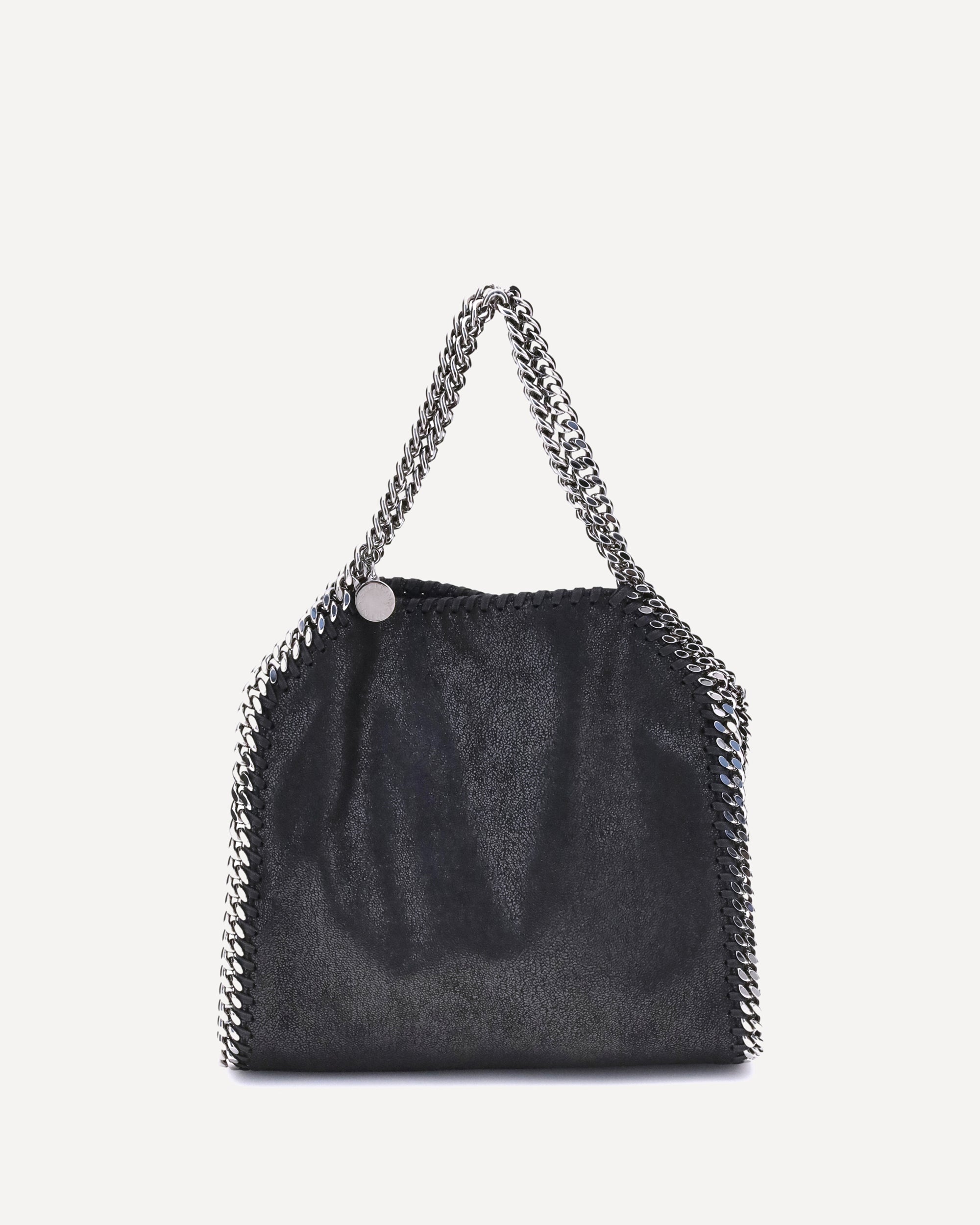 STELLA McCARTNEY Falabella mini Handbag BLACK | Base Blu