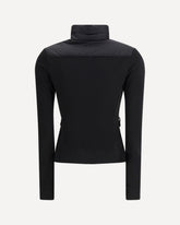 Felpa in Polartec imbottita con zip - NERO | Base Blu