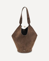 Lotus small Shulder Bag - BROWN | Base Blu