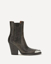 Dallas texan Ankle Boots - BLACK | Base Blu