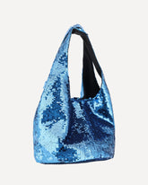 Sequin mini Bag - LIGHT BLUE | Base Blu