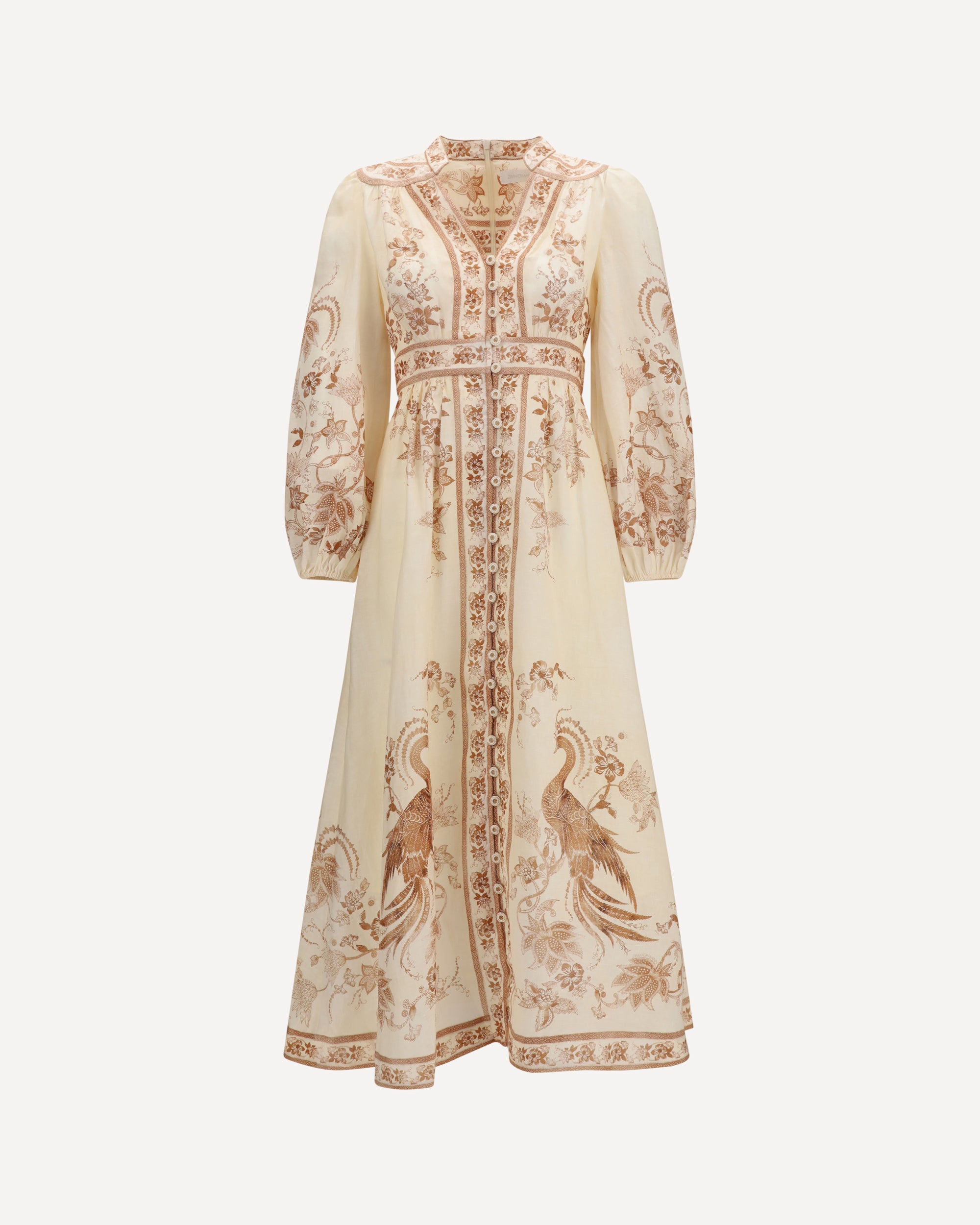 Indra Plunge floral Dress
