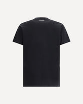 T-shirt whit maxi print - BLACK | Base Blu