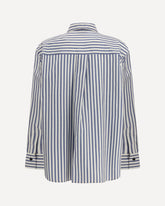 Striped Taffetà Shirt - MULTICOLOUR | Base Blu