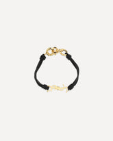 Cassandre multi-wrap Bracelet - BLACK | Base Blu