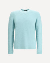 Plush effect Sweater - GREEN | Base Blu