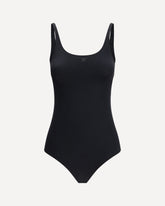 One piece Swimsuit with a cut-out detail - BLACK | Base Blu